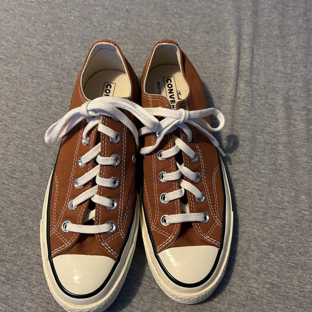 Converse Men's Tan Canvas Sneakers